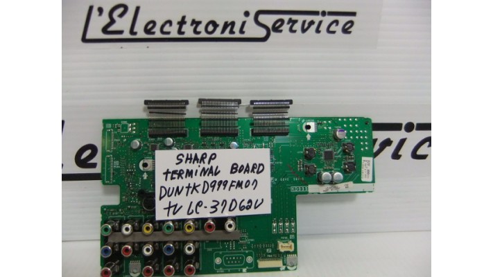 Sharp DUNTKD999FM07 module terminal board .